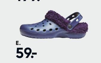 Bilka Clogs med foer tilbud