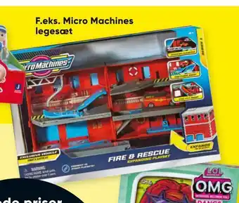 Bilka Micro machines legesæt tilbud