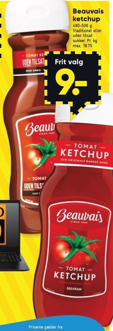 Bilka Ketchup tilbud