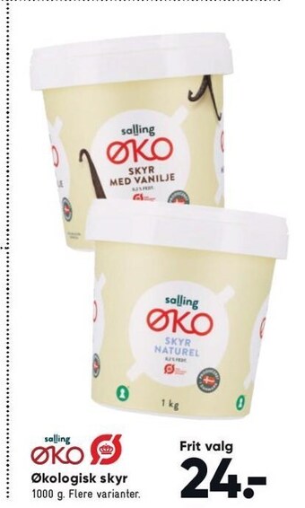 Bilka Økologisk skyr tilbud