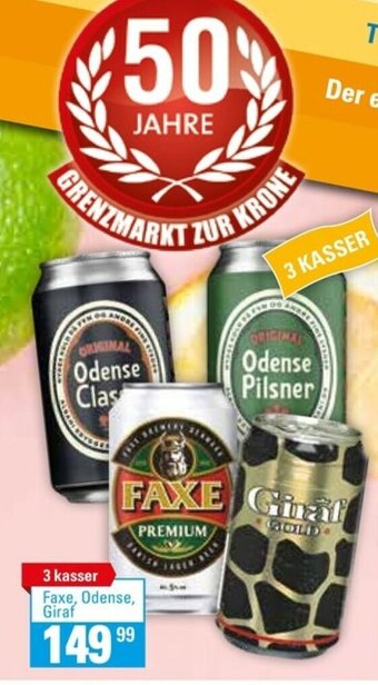 zur Krone Faxe ,Odense, Giraf tilbud