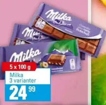 zur Krone Milka 5x100g tilbud