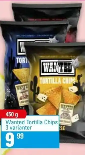 zur Krone Wanted Tortilla Chips 450g tilbud