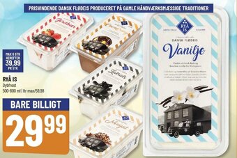Løvbjerg Ryå Is 500-800ml tilbud