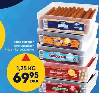 BorderShop Toms stænger tilbud