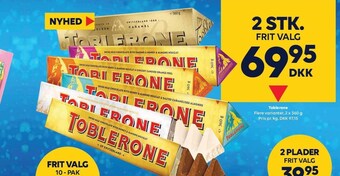 BorderShop Toblerone tilbud