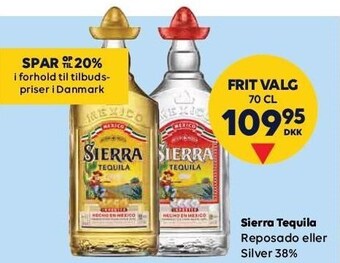 BorderShop Sierra tequila tilbud