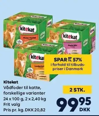 BorderShop Kitekat - 2 stk. tilbud