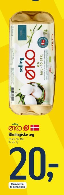 Føtex Økologiske æg tilbud
