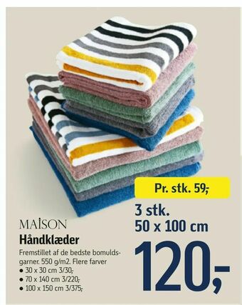 Føtex Håndklæder tilbud