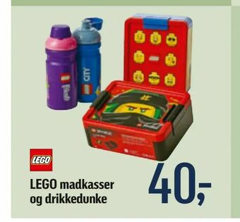 Føtex LEGO madkasser og drikkedunke tilbud