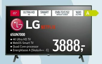 Føtex LG 65un7000 tilbud