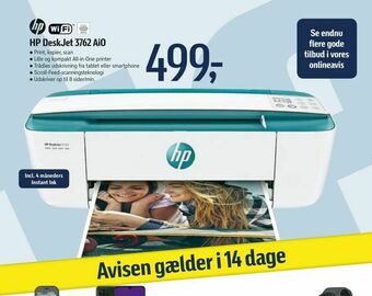 Føtex HP DeskJet 3762 AiO tilbud
