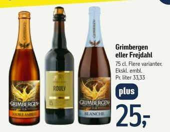 Føtex Grimbergen eller Frejdahl tilbud