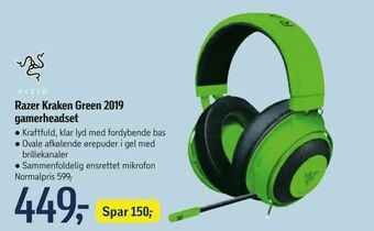 Razer Kraken Green 2019 gamerheadset
