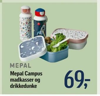 Føtex Mepal Campus madkasser og drikkedunke tilbud