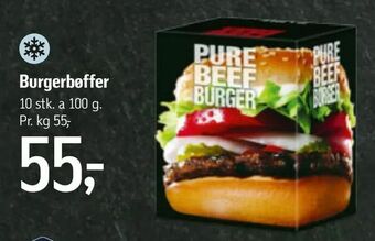 Føtex Burgerbøffer tilbud