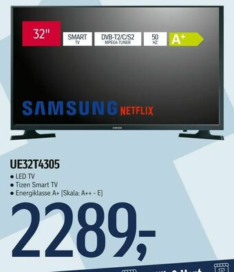 Føtex Samsung Ue32t4305 tilbud
