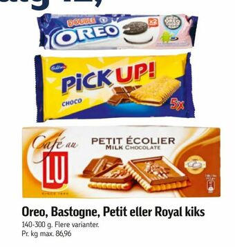Føtex Oreo, Bastogne, Petit eller Royal kiks tilbud
