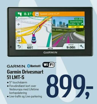 Føtex Garmin Drivesmart 51 LMT-S tilbud