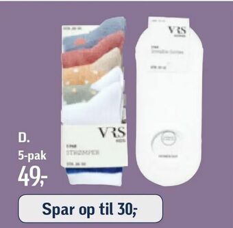 Føtex Footies eller strømper til dame og børn tilbud