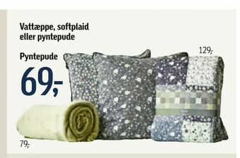 Føtex Vattæppe, softplaid eller pyntepude tilbud