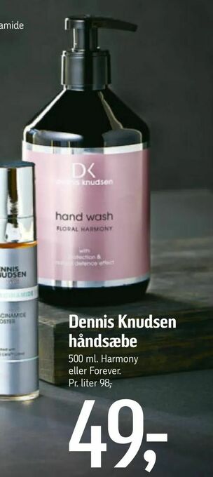 Føtex Dennis Knudsen håndsæbe tilbud