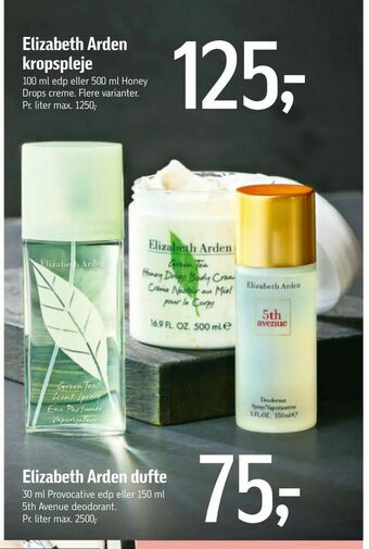 Føtex Elizabeth Arden dufte tilbud