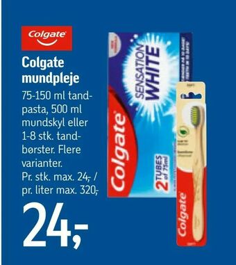 Føtex Colgate mundpleje tilbud