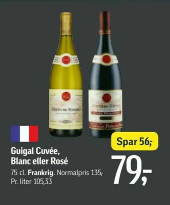 Føtex Guigal Cuvée, Blanc eller Rosé tilbud