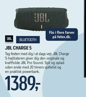 Føtex Jbl charge 5 tilbud