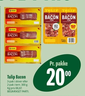 Min Købmand Tulip Bacon tilbud