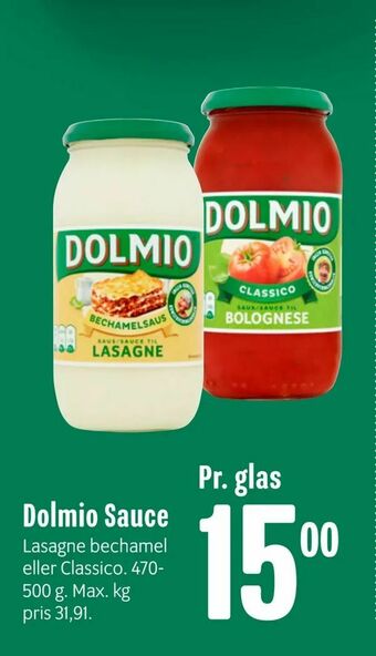 Min Købmand Dolmio Sauce tilbud