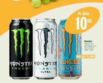 Min Købmand Monster tilbud