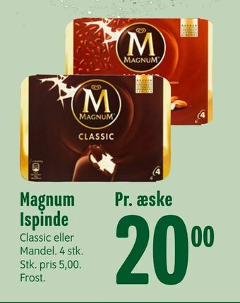 Min Købmand Magnum Ispinde tilbud
