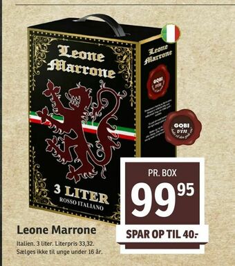 SPAR Leone Marrone tilbud