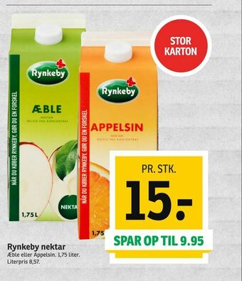 SPAR Rynkeby nektar tilbud