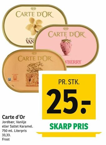 SPAR Carte d'Or tilbud