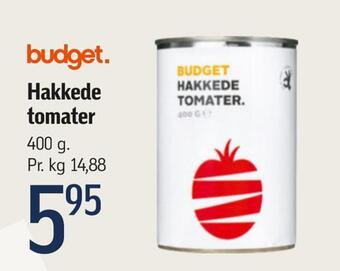 Hakkede tomater