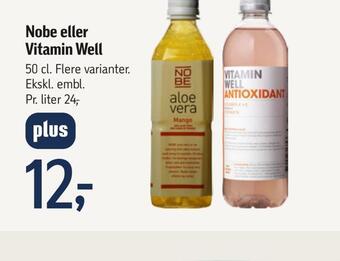 Føtex Nobe eller vitamin well tilbud