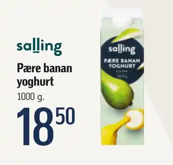 Føtex Pære banan yoghurt tilbud