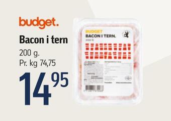 Føtex Bacon i tern tilbud