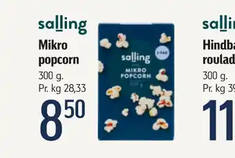 Føtex Mikro popcorn tilbud