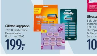 Føtex Gillette largepacks tilbud
