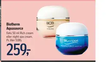 Føtex Biotherm aquasource tilbud
