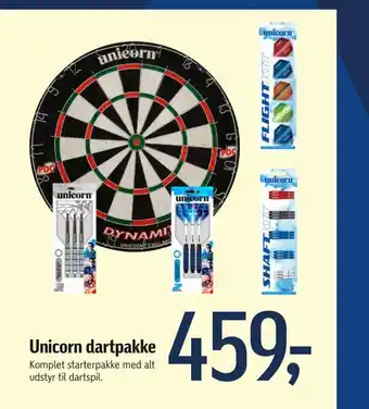 Føtex Unicorn dartpakke tilbud