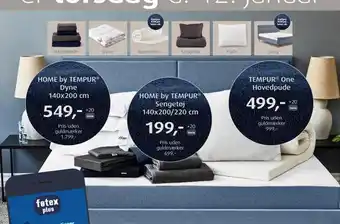 Føtex Home by tempur ® sengetøj tilbud