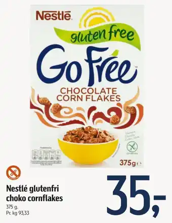 Føtex Nestlé glutenfri choko cornflakes tilbud