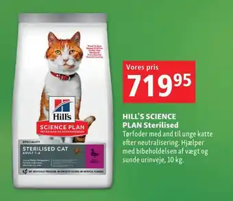 Maxi Zoo Hill's science plan sterilised tilbud