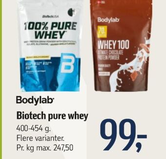 Føtex Bodylab kosttilskud tilbud